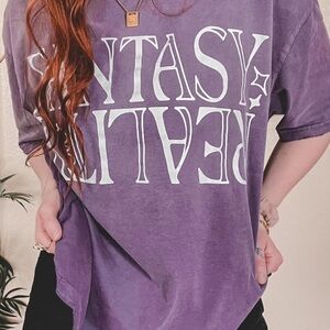 Book Babe Designs Fantasy over Reality T-Shirt